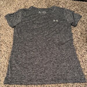 Under Armour Women's Heathered Black Tee